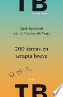 200 tareas en terapia breve