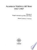 Acontecer histórico del Iteso, 1957-1997: Etapas normativo-jurídicas del Iteso