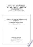 Actas del II Congreso de la Sociedad Española de Lingüística, Madrid, 11-15 de diciembre de 2000