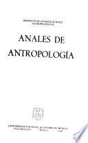 Anales de antropología