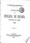 Anales de la nobleza de España