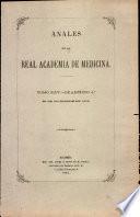 Anales de la Real Academia de Medicina - 1905 - Tomo XXV - Cuaderno 4