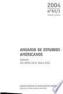 Anuario de estudios americanos