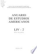 Anuario de estudios americanos