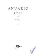 Anuario Lope de Vega