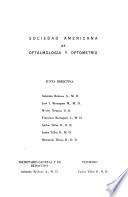 Archivos de la Sociedad Americana de Oftalmología y Optometría