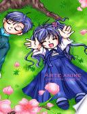 Arte anime libro para colorear 1