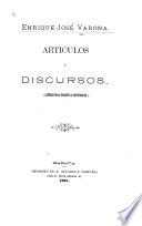 Articulos y discursos