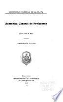 Asamblea general de profesores