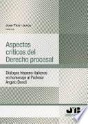 Aspectos críticos del Derecho procesal