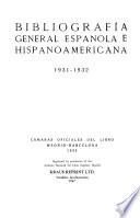 Bibliografía general española e hispanoamericana