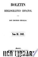 Boletín bibliográfico español