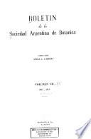 Boletín de la Sociedad Argentina de Botánica