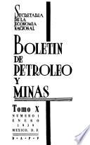 Boletín del petróleo y minas