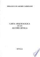 Carta arqueológica de Los Alcores (Sevilla)