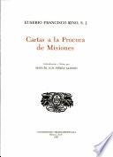 Cartas a la procura de misiones