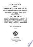 Compendio de la historia de México desde sus primeros tiempos hasta los últimos años
