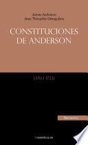 Constituciones de Anderson