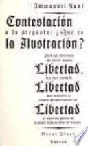 Contestación a la pregunta: ¿Qué es la ilustración?