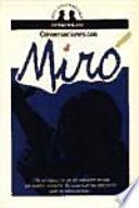 Conversaciones con Miró
