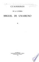 Cuadernos de la Cátedra Miguel de Unamuno