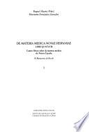 Cuatro libros sobre la materia médica de Nueva España