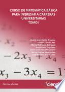 Curso de matemática básica para ingresar a carreras universitarias