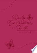 Daily Declarations of Faith for Women