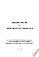 Democracia y desarrollo humano