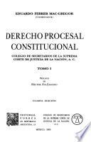 Derecho procesal constitucional