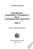Descripción geográfica y estadística de la Confederación Argentina