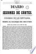 Diario de las sesiones de Cortes