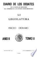 Diario de los debates de la Cámara de Senadores