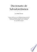 Diccionario de salvadoreñismos