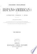 Diccionario enciclopedico hispano-americano de literatura, ciencias y artes