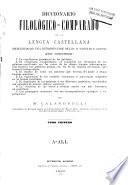 Diccionario filológico-comparado de la lengua castellana