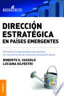 Dirección estratégica en países emergentes