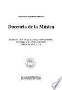 Docencia de la música