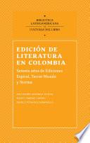 Edición de literatura en Colombia