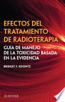 Efectos del tratamiento de radioterapia