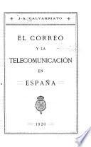 El correo y la telecomunicación en España
