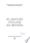 El empleo público en España