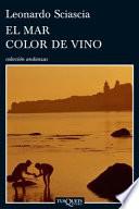 El mar color de vino