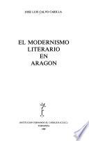 El modernismo literario en Aragón