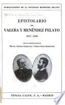 Epistolario de Valera y Menéndez Pelayo, 1877-1905