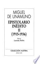 Epistolario inédito