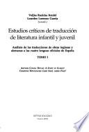 Estudios críticos de traducción de literatura infantil y juvenil