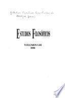 Estudios filosóficos