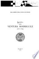 Estudios sobre Ventura Rodríguez (1717-1785).