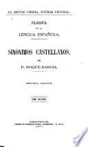 Filosofía de la lengua española